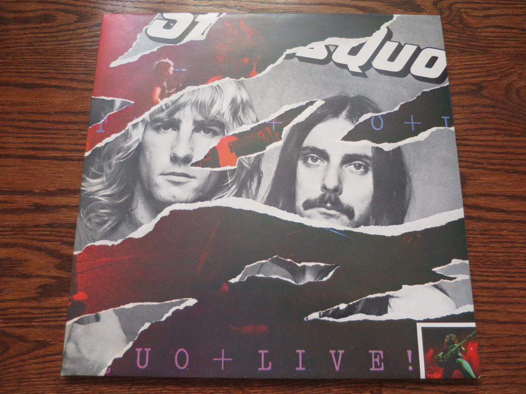 Status Quo - Live - LP UK Vinyl Album Record Cover