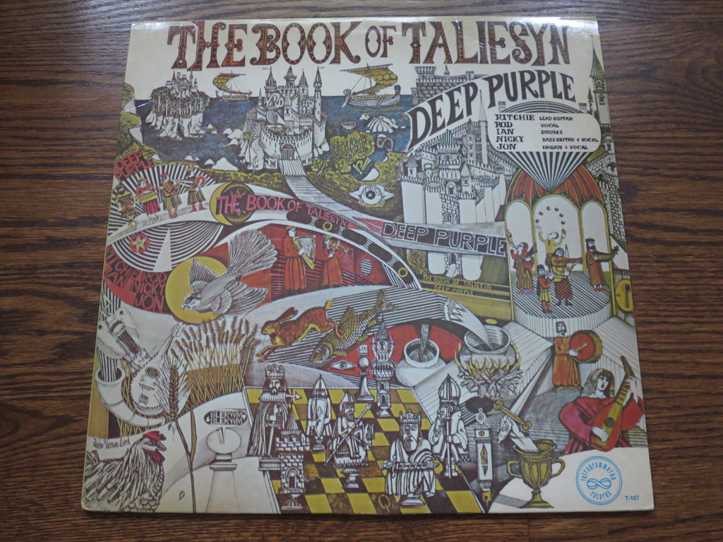 Deep Purple - The Book Of Taliesyn - LP UK Vinyl Album Record Cover