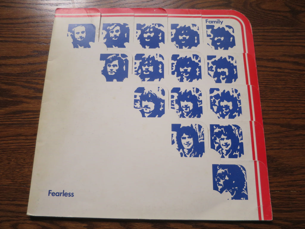 Family - Fearless - LP UK Vinyl Album Record Cover