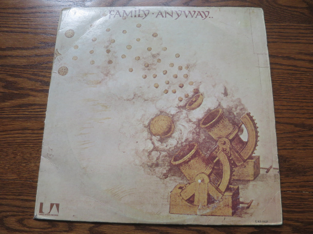 Family - Anyway - LP UK Vinyl Album Record Cover