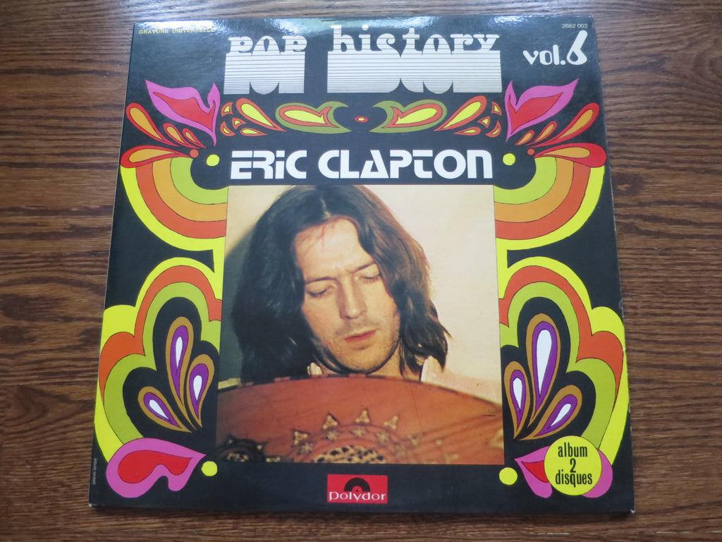 Eric Clapton - Pop History Vol. 6 - LP UK Vinyl Album Record Cover