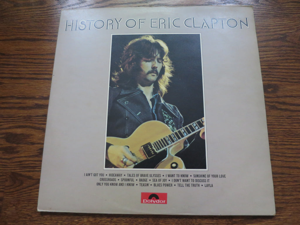 Eric Clapton - History Of Eric Clapton - LP UK Vinyl Album Record Cover