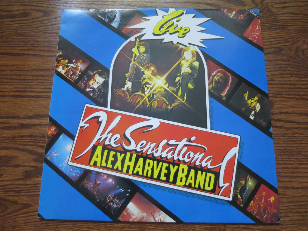 The Sensational Alex Harvey Band - Live - LP UK Vinyl Album Record Cover