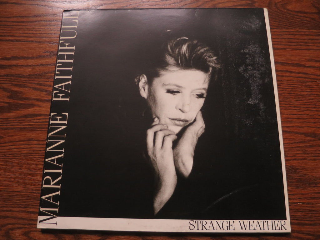 Marianne Faithful - Strange Weather - LP UK Vinyl Album Record Cover