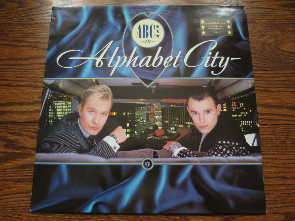 ABC - Alphabet City - LP UK Vinyl Album Record Cover