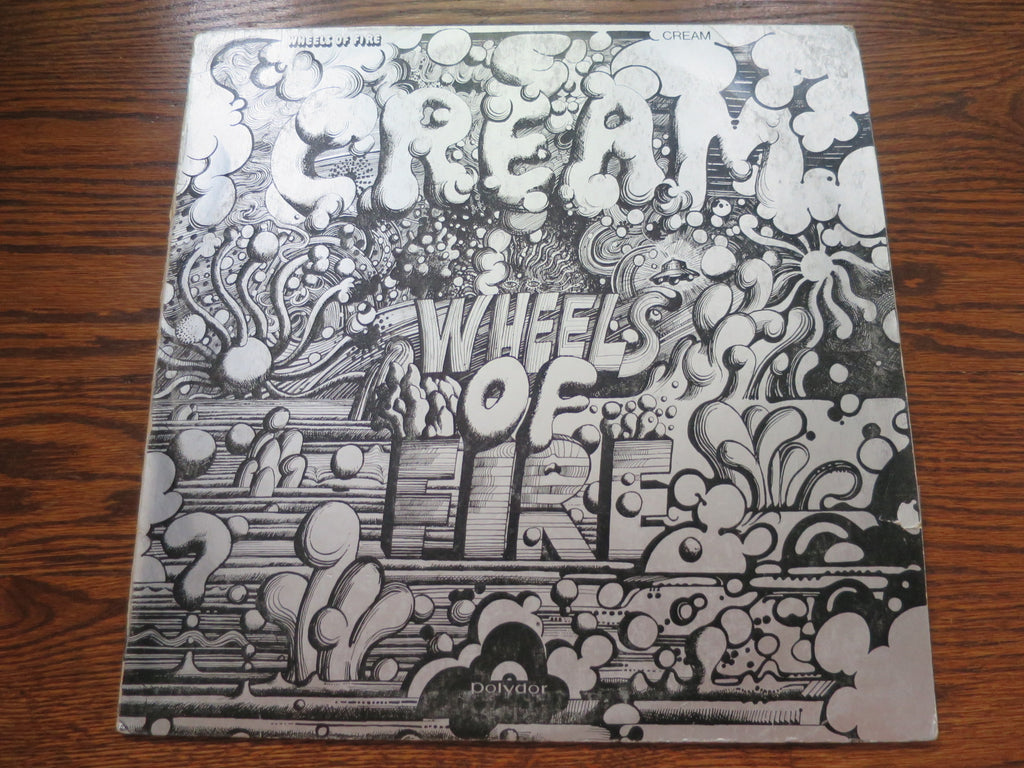 Cream - Wheels Of Fire In The Studio 2two - LP UK Vinyl Album Record Cover