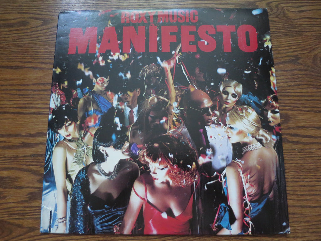 Roxy Music - Manifesto 3three - LP UK Vinyl Album Record Cover
