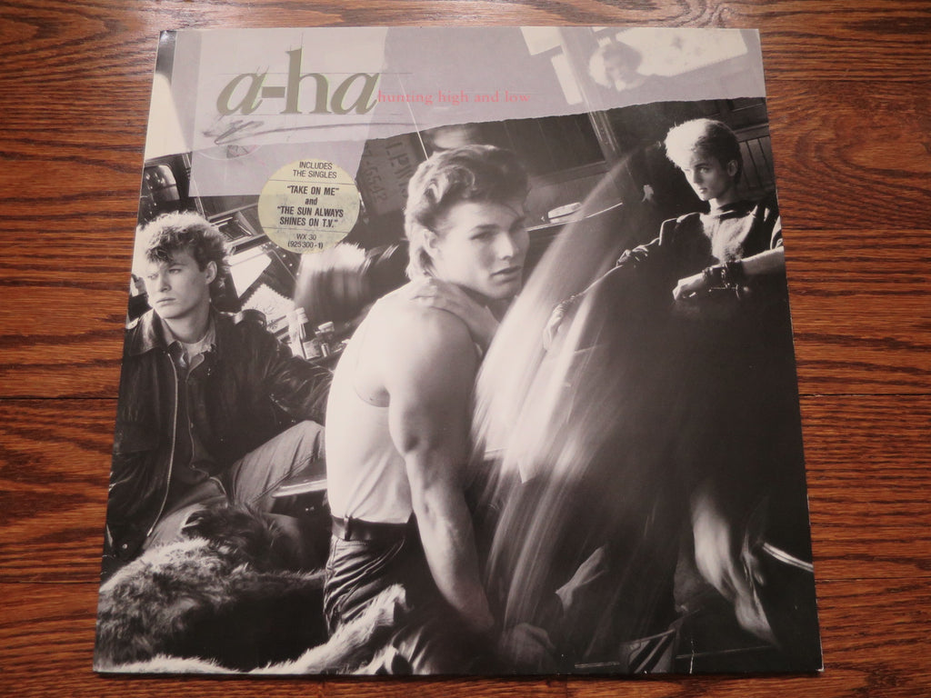 a-ha - Hunting High and Low - LP UK Vinyl Album Record Cover