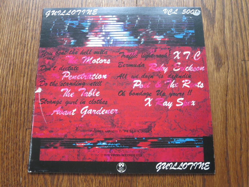 Various Artists - Guillotine - LP UK Vinyl Album Record Cover