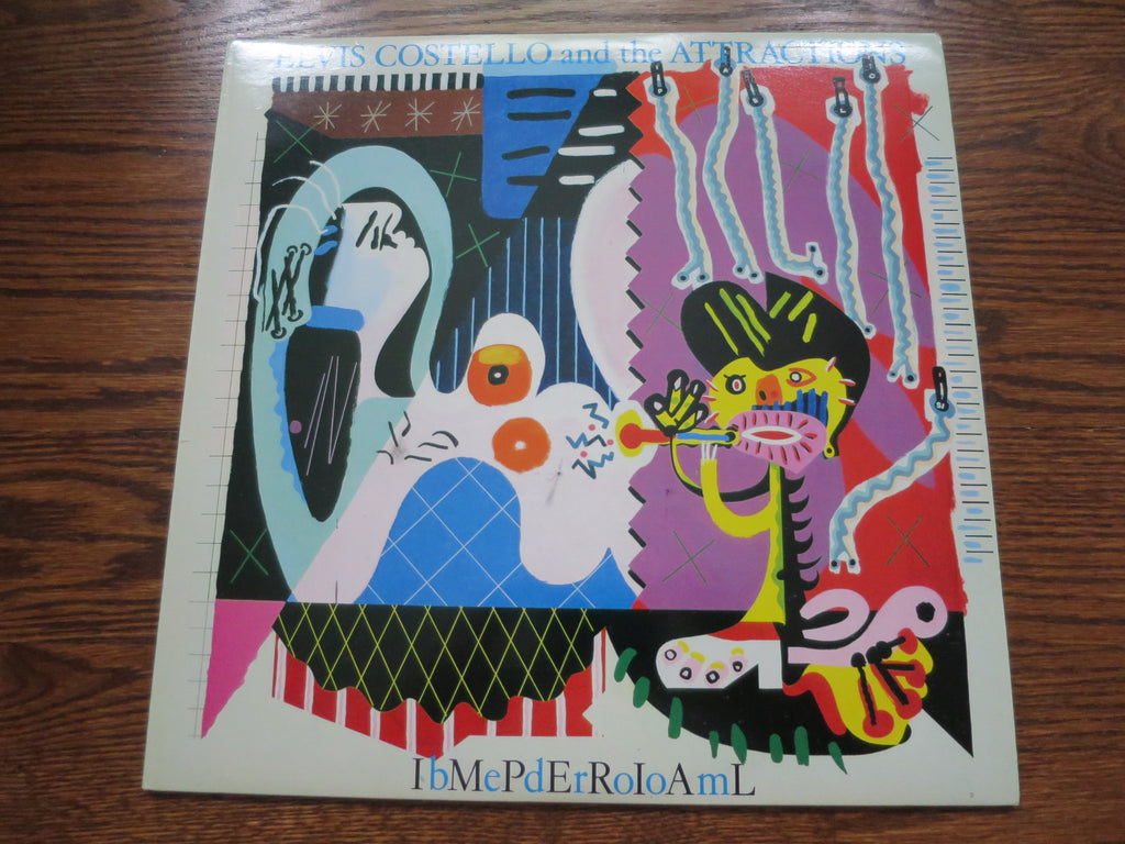 Elvis Costello And The Attractions - Imperial Bedroom - LP UK Vinyl Album Record Cover