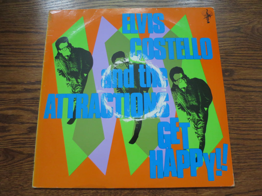 Elvis Costello And The Attractions - Get Happy!! 2two - LP UK Vinyl Album Record Cover
