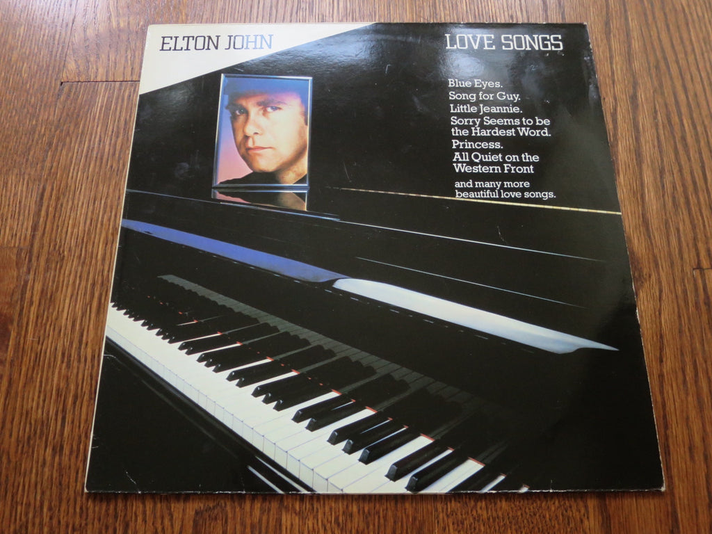 Elton John - Love Songs - LP UK Vinyl Album Record Cover