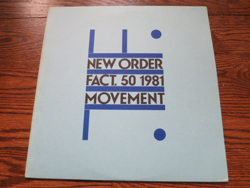New Order - Movement - LP UK Vinyl Album Record Cover