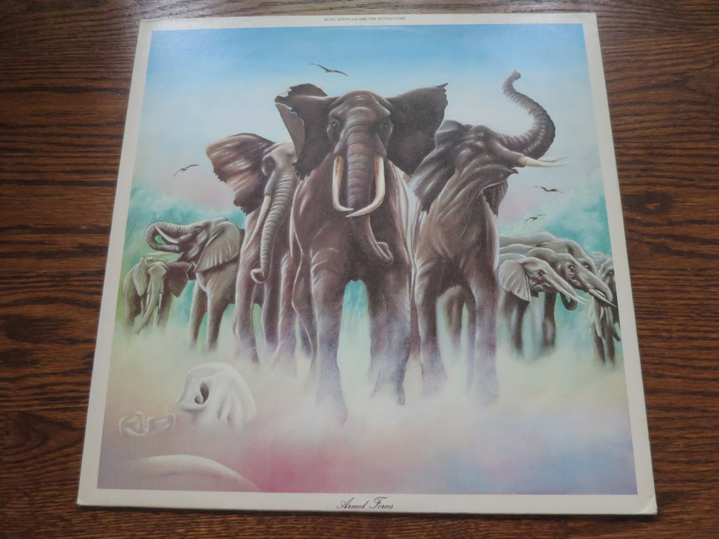 Elvis Costello And The Attractions - Armed Forces - LP UK Vinyl Album Record Cover
