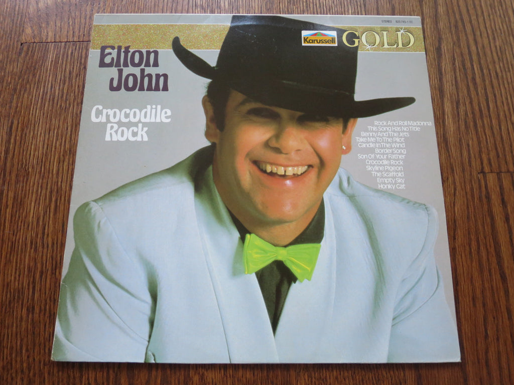 Elton John - Crocodile Rock - LP UK Vinyl Album Record Cover