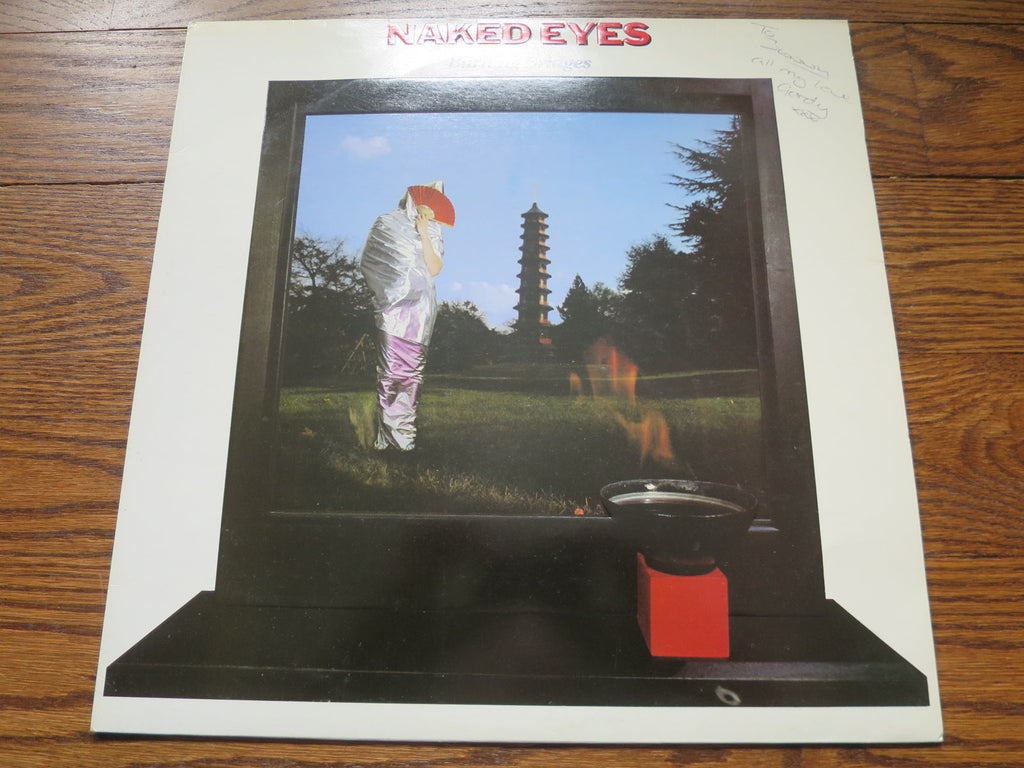 Naked Eyes - Burning Bridges - LP UK Vinyl Album Record Cover