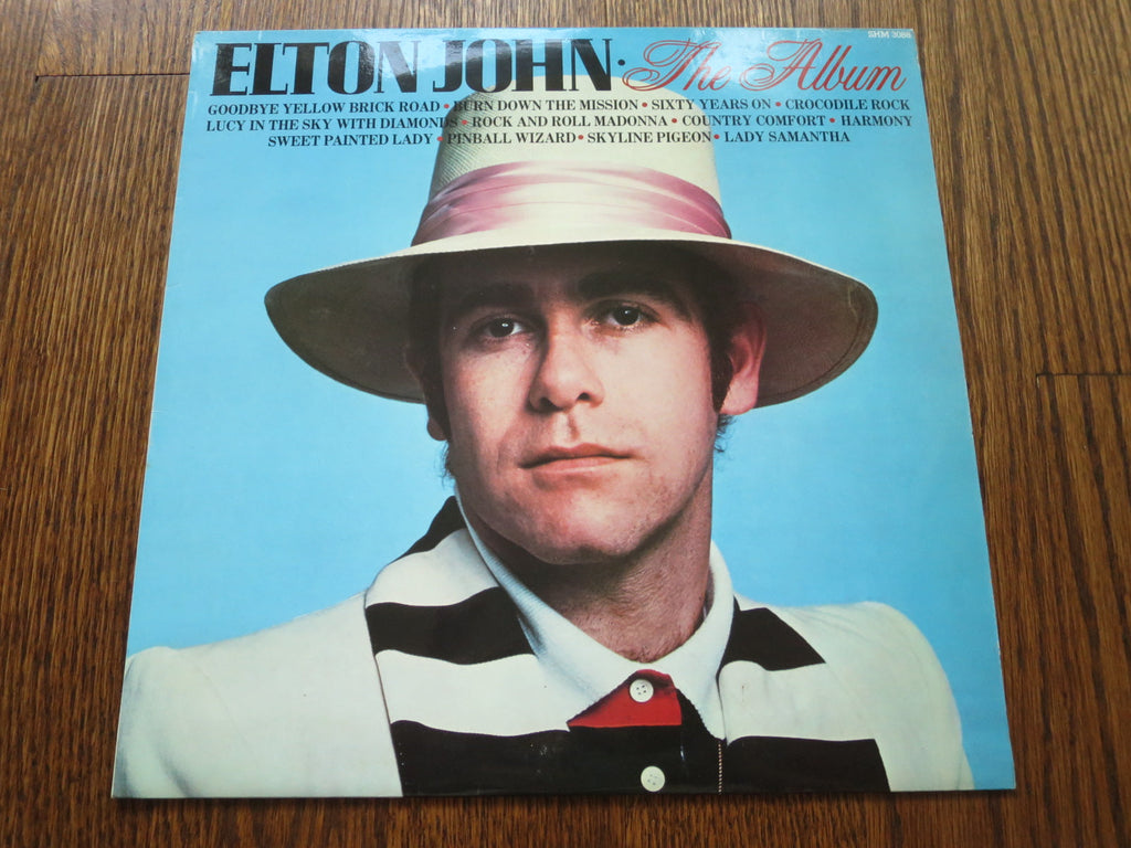 Elton John - The Album - LP UK Vinyl Album Record Cover