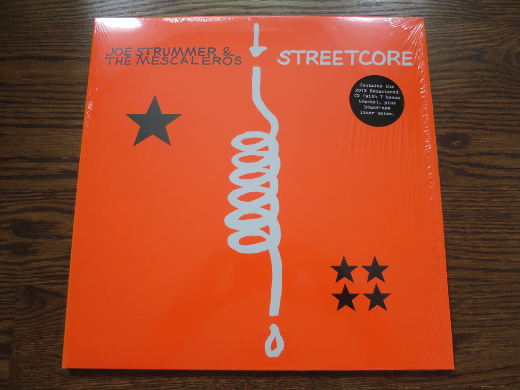 Joe Strummer & The Mescaleros - Streetcore - LP UK Vinyl Album Record Cover