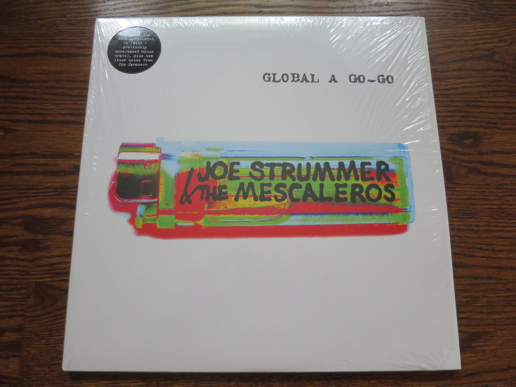 Joe Strummer & The Mescaleros - Global A Go-go - LP UK Vinyl Album Record Cover