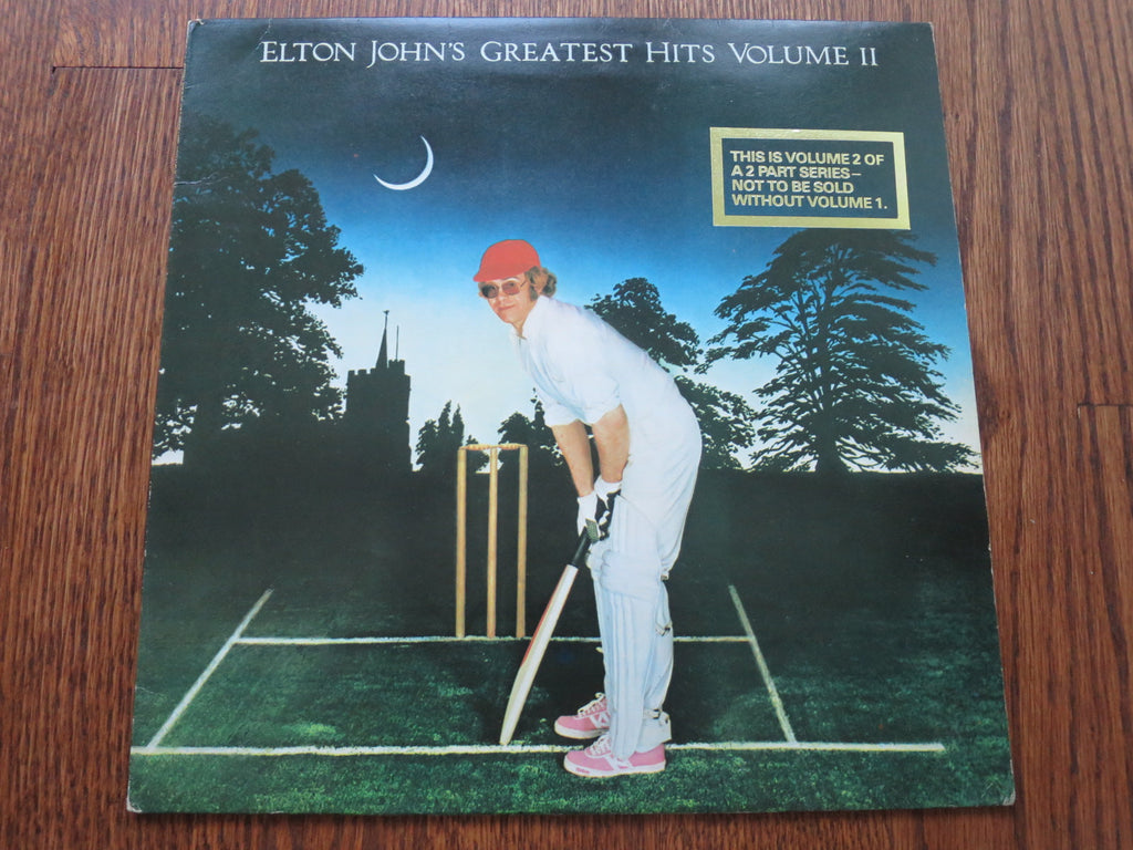 Elton John - Greatest Hits Volume II 3three - LP UK Vinyl Album Record Cover