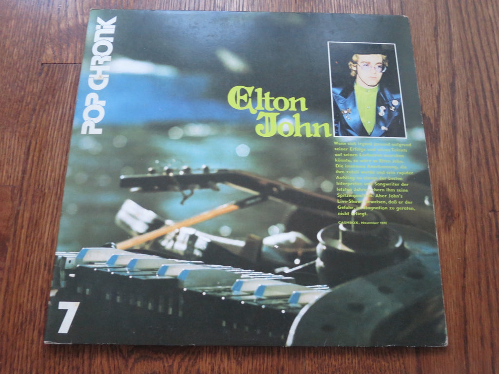 Elton John - Pop Chronik - LP UK Vinyl Album Record Cover