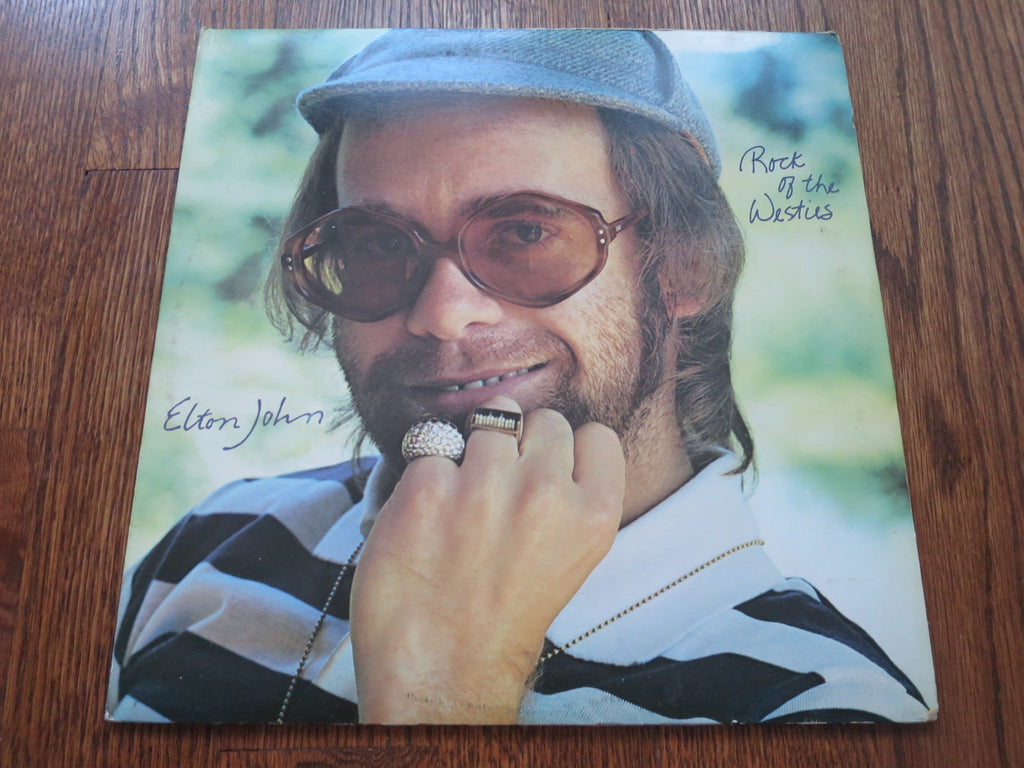 Elton John - Rock Of The Westies - LP UK Vinyl Album Record Cover