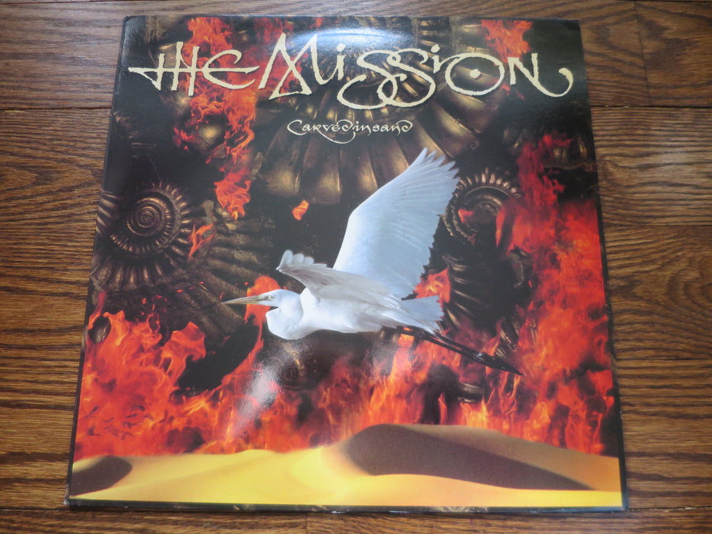 The Mission - Carved In Sand - LP UK Vinyl Album Record Cover