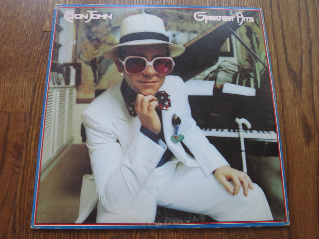 Elton John - Greatest Hits 7seven - LP UK Vinyl Album Record Cover