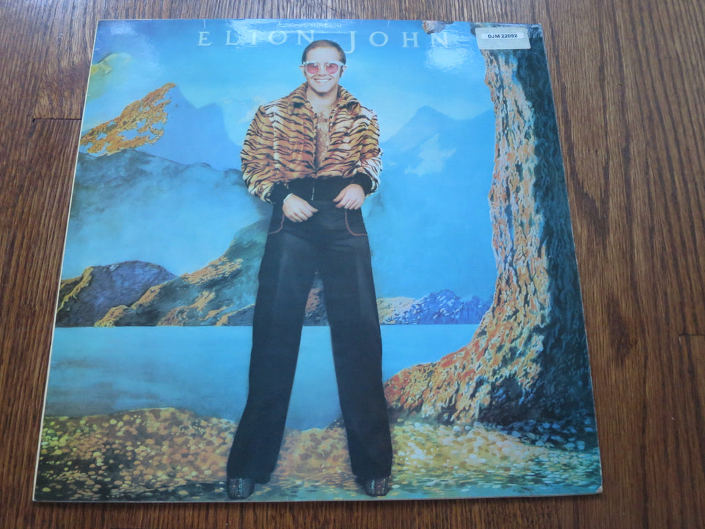 Elton John - Caribou 3three - LP UK Vinyl Album Record Cover