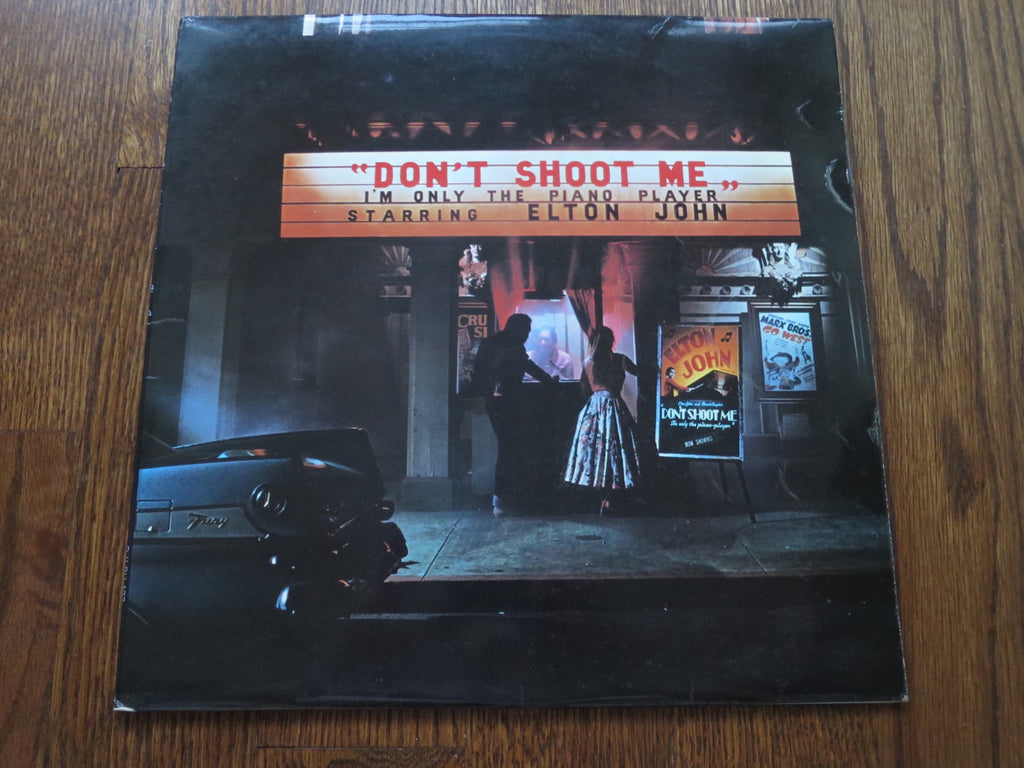 Elton John - Don't Shoot Me, I'm Only The Piano Player 4four - LP UK Vinyl Album Record Cover