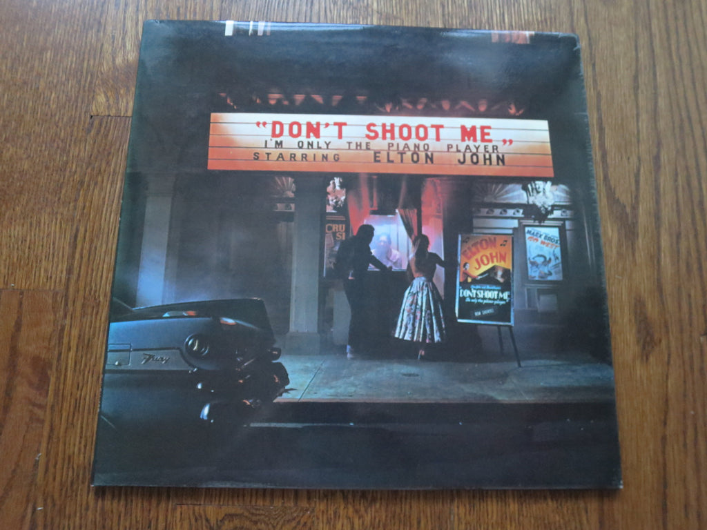 Elton John - Don't Shoot Me, I'm Only The Piano Player 3three - LP UK Vinyl Album Record Cover