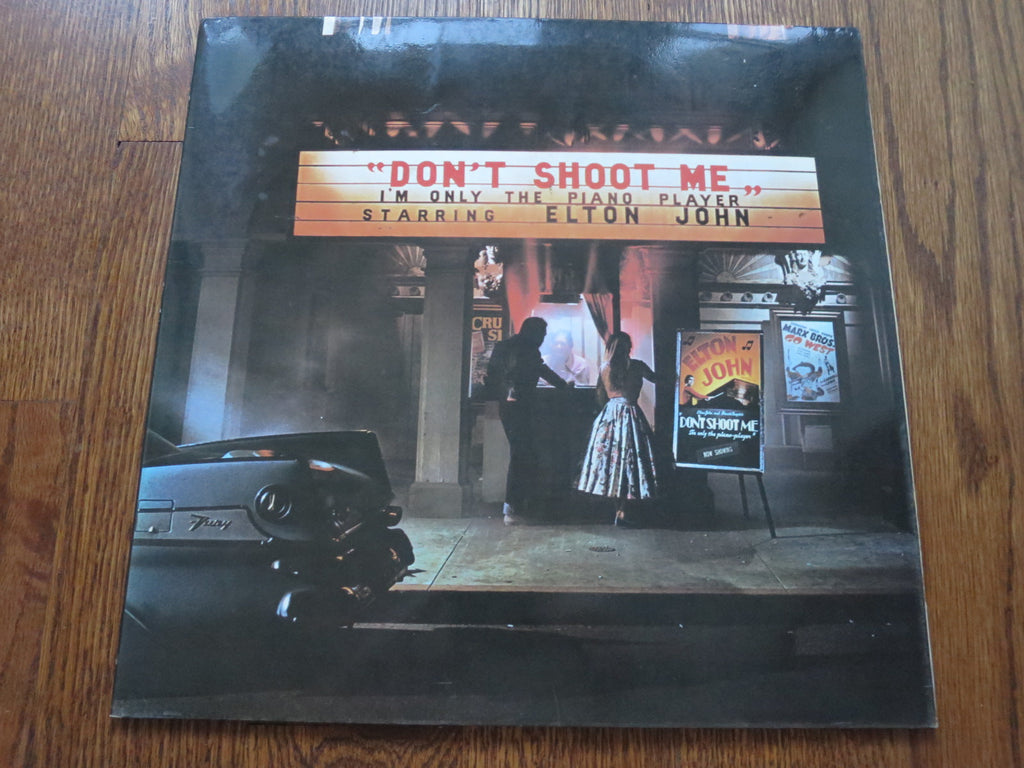 Elton John - Don't Shoot Me, I'm Only The Piano Player - LP UK Vinyl Album Record Cover