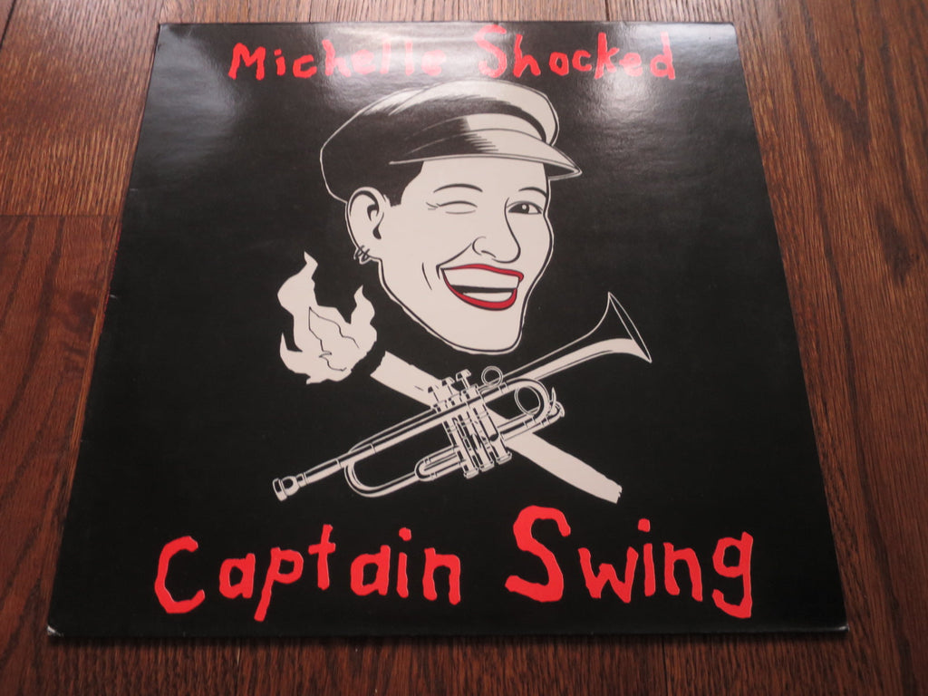 Michelle Shocked - Captain Swing - LP UK Vinyl Album Record Cover