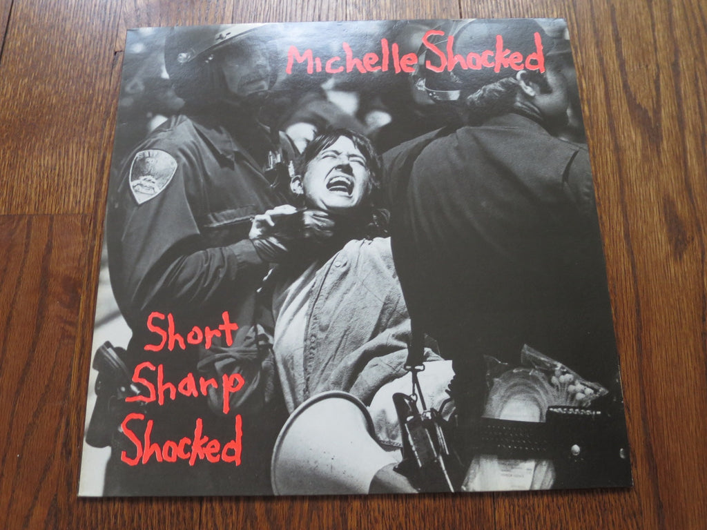 Michelle Shocked - Short Sharp Shocked - LP UK Vinyl Album Record Cover