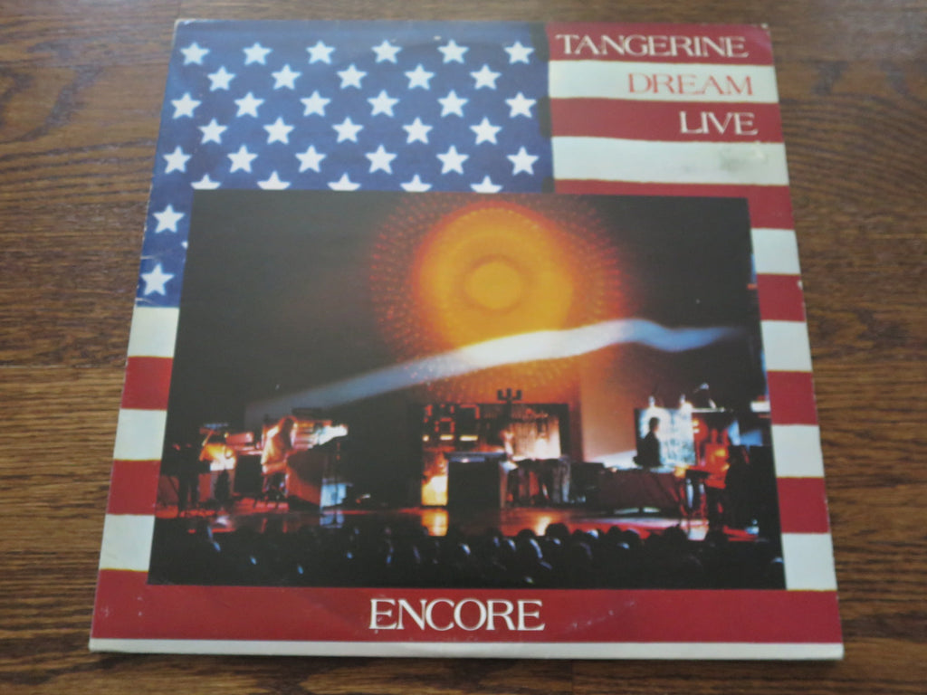 Tangerine Dream - Live - Encore - LP UK Vinyl Album Record Cover