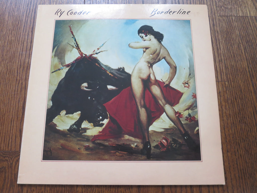 Ry Cooder - Borderline - LP UK Vinyl Album Record Cover