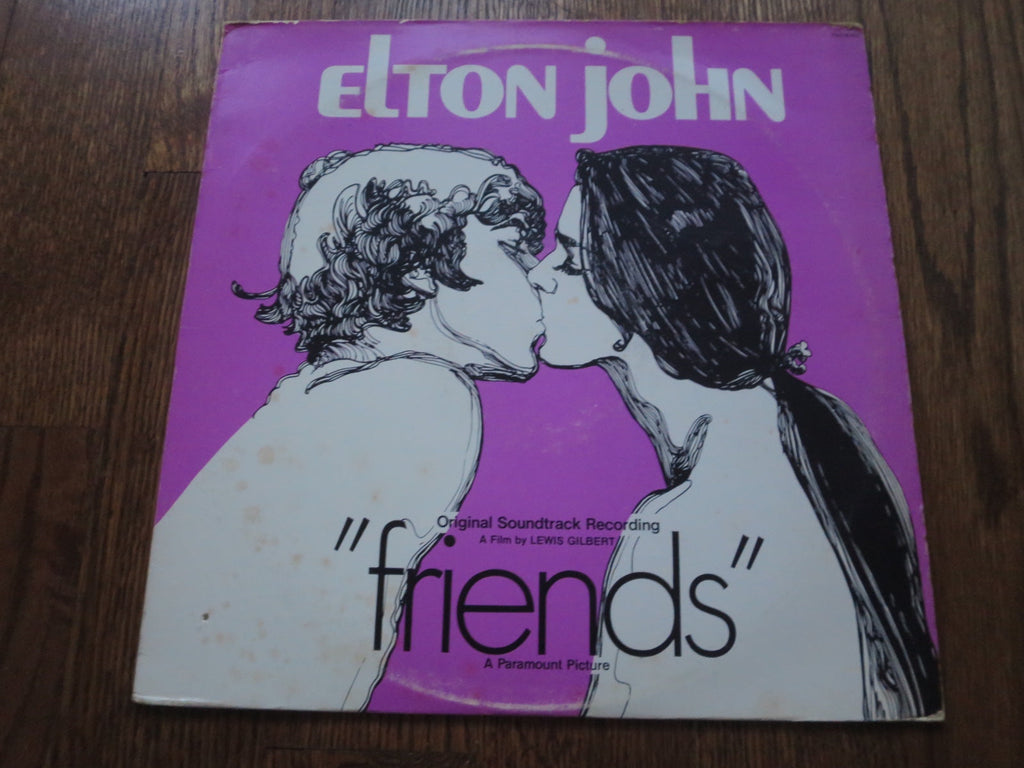 Elton John - Friends - LP UK Vinyl Album Record Cover