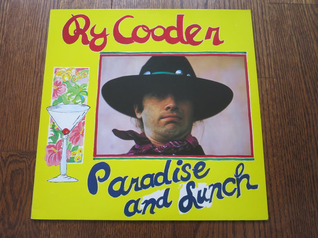 Ry Cooder - Paradise and Lunch - LP UK Vinyl Album Record Cover
