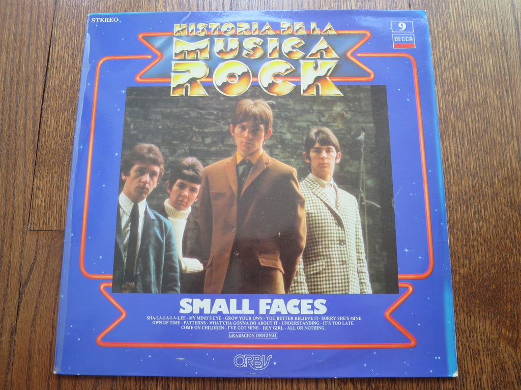 Small Faces - Historia De La Musica Rock - LP UK Vinyl Album Record Cover