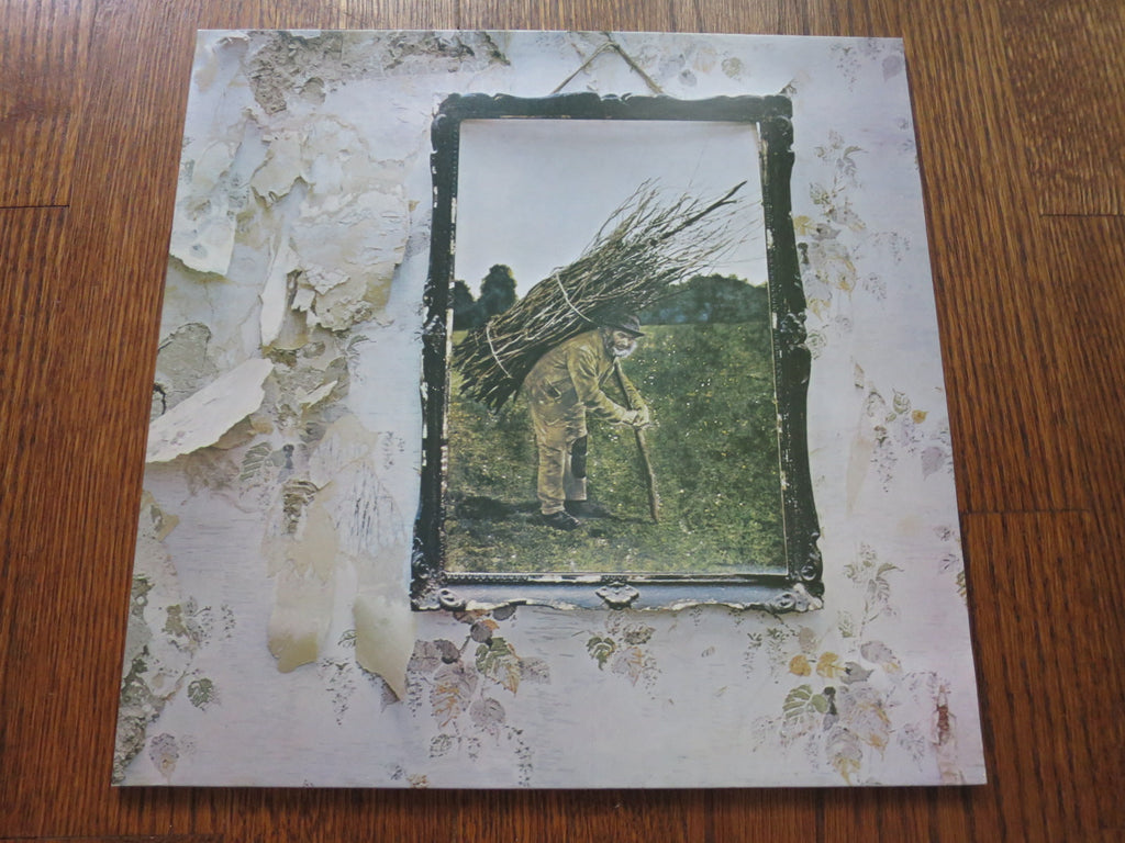 Led Zeppelin - IV (1970s) 3three - LP UK Vinyl Album Record Cover