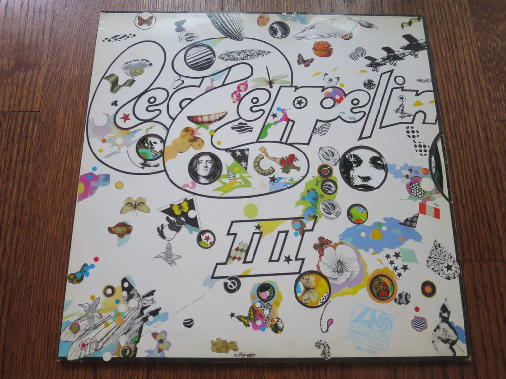 Led Zeppelin - III (plum) - LP UK Vinyl Album Record Cover