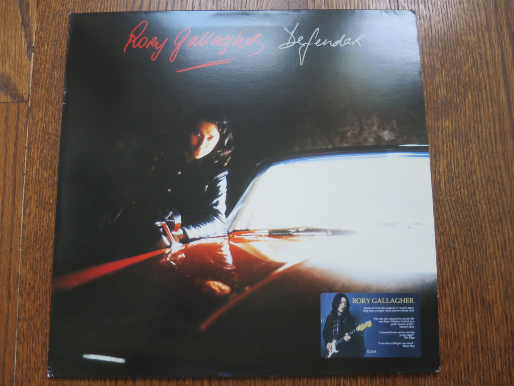 Rory Gallagher - Defender (reissue) - LP UK Vinyl Album Record Cover