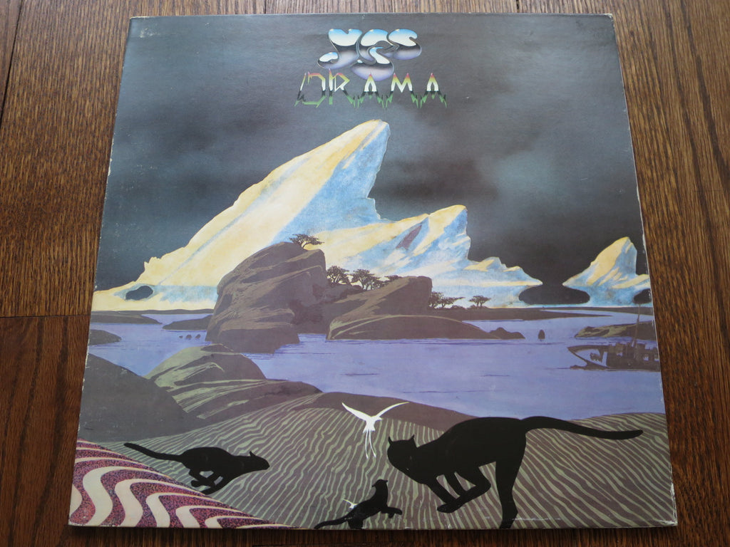Yes - Drama - LP UK Vinyl Album Record Cover