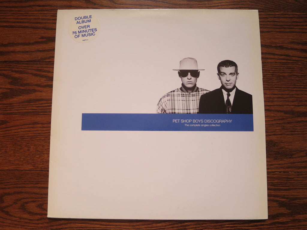 Pet Shop Boys - Discography - LP UK Vinyl Album Record Cover