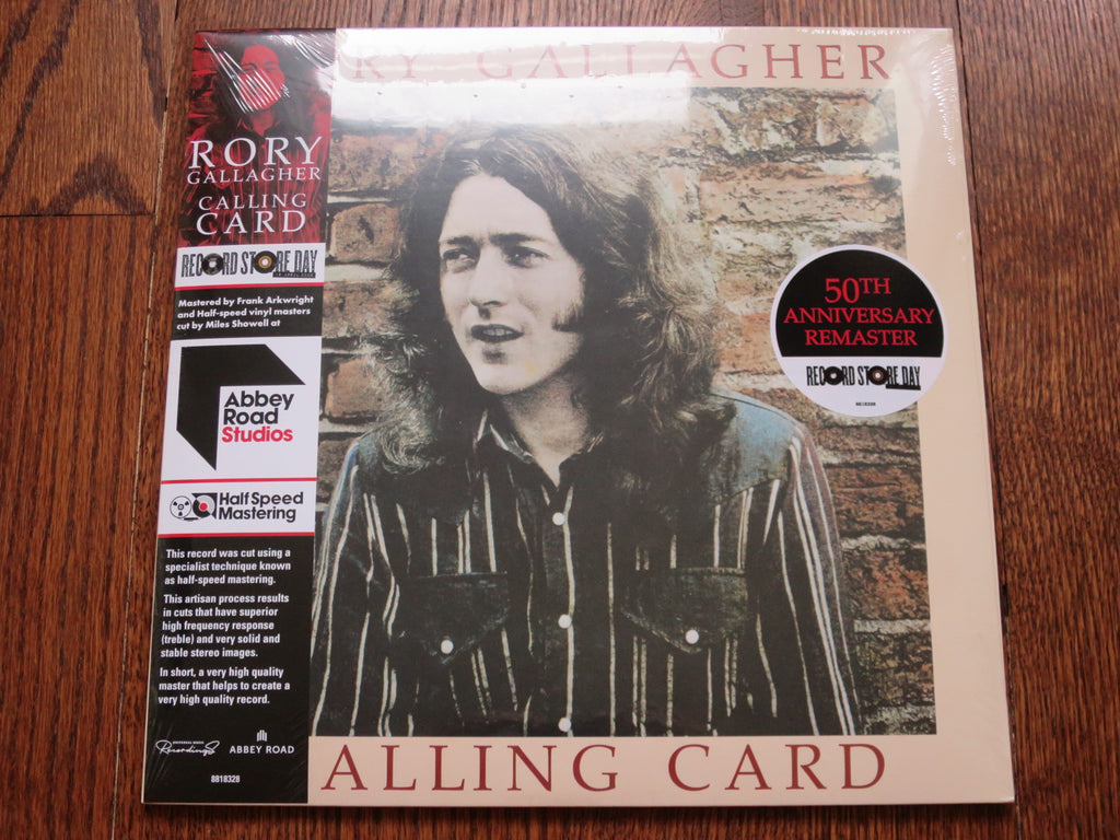 Rory Gallagher - Calling Card (reissue) - LP UK Vinyl Album Record Cover