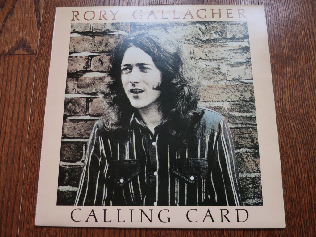 Rory Gallagher - Calling Card (original) - LP UK Vinyl Album Record Cover