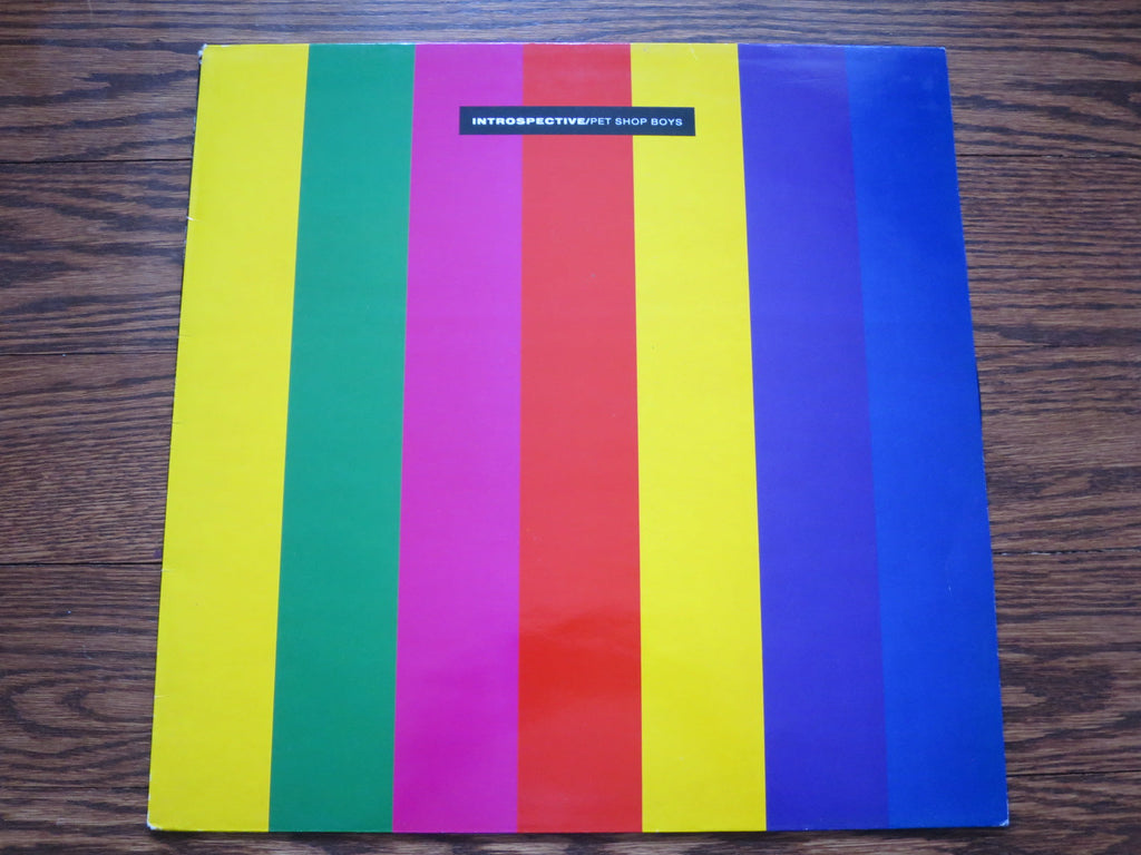Pet Shop Boys - Introspective - LP UK Vinyl Album Record Cover