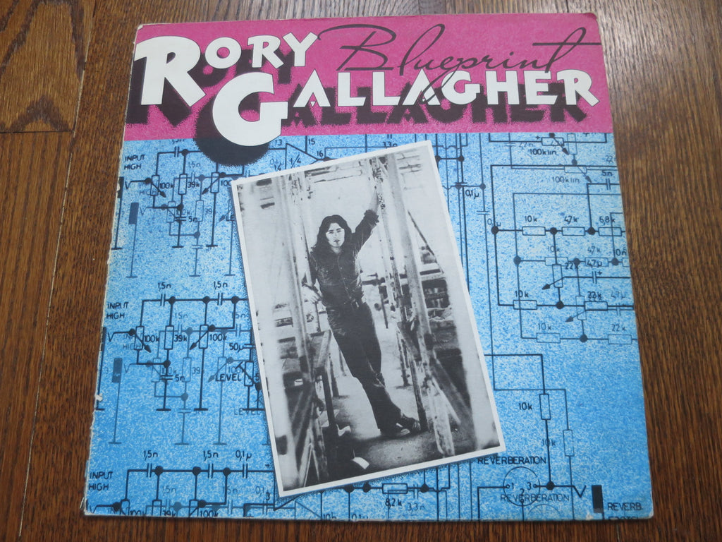 Rory Gallagher - Blueprint 2two - LP UK Vinyl Album Record Cover