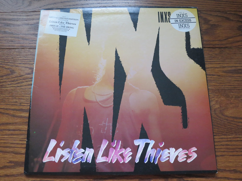 INXS - Listen Like Thieves/The Swing - LP UK Vinyl Album Record Cover