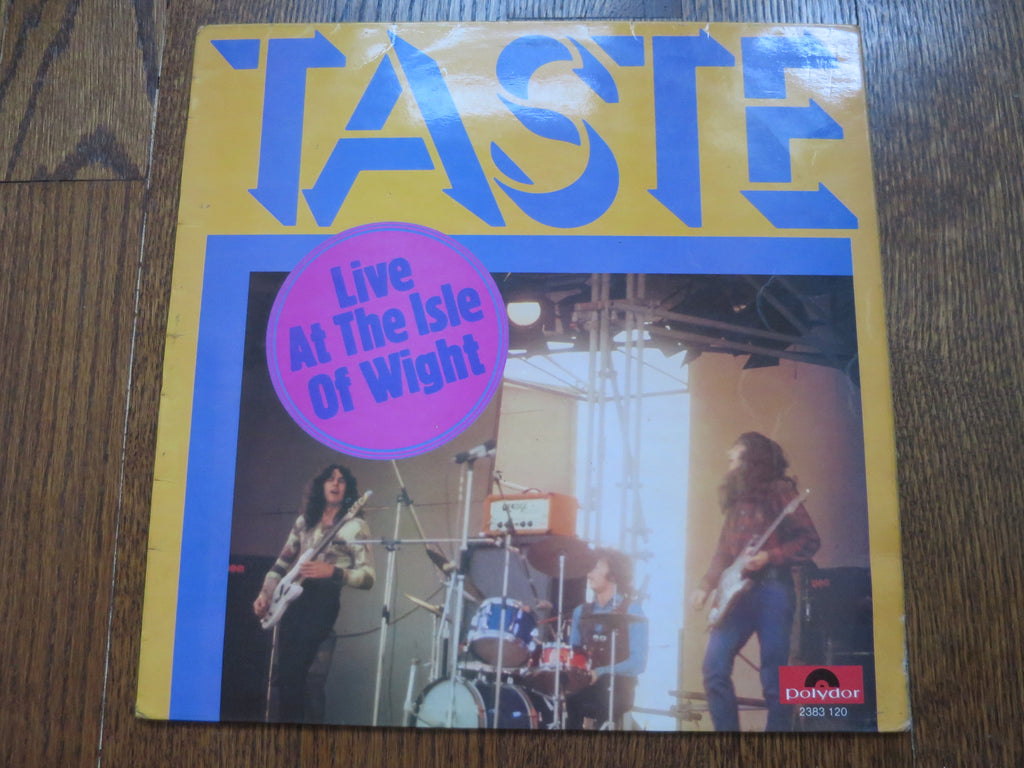 Taste - Live At The Isle Of Wight 2two - LP UK Vinyl Album Record Cover